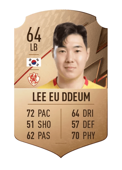 Lee Eu Ddeum Rare 64 OVR