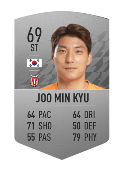 Joo Min Kyu Common 69 OVR