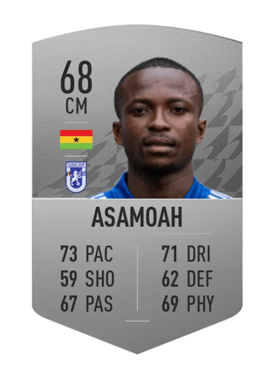 Samuel Asamoah Common 68 OVR