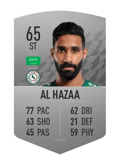 Hazaa Al Hazaa Common 65 OVR
