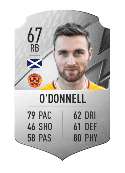 Stephen O'Donnell Rare 67 OVR