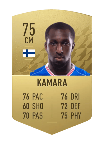 Glen Kamara Common 75 OVR
