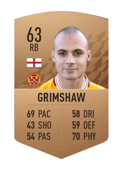 Liam Grimshaw Common 63 OVR