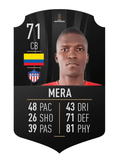Germán Mera CONMEBOL LIBERTADORES 71 OVR