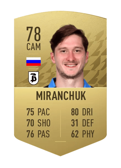 Alexey Miranchuk Common 78 OVR