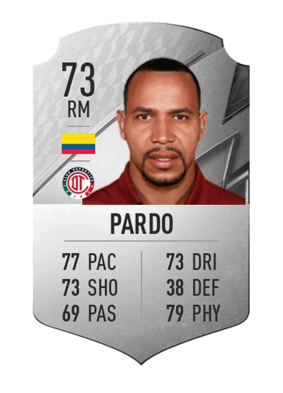 Felipe Pardo Rare 73 OVR