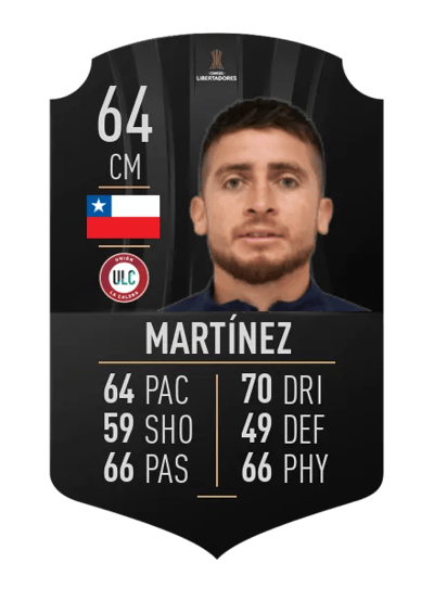 Ariel Martínez CONMEBOL LIBERTADORES 64 OVR