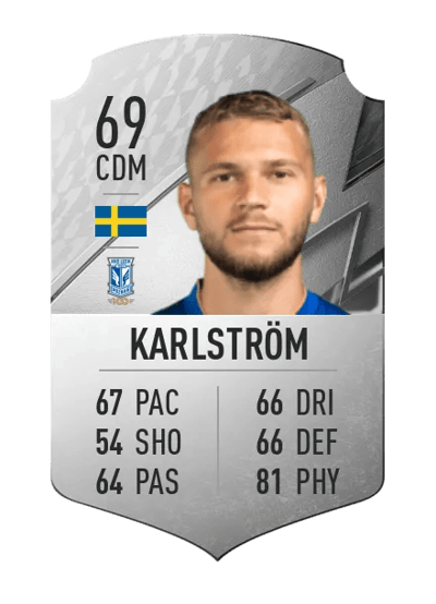 Jesper Karlström Rare 69 OVR