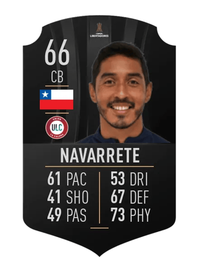 Matías Navarrete CONMEBOL LIBERTADORES 66 OVR