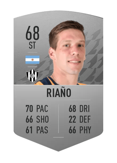 Claudio Riaño Common 68 OVR