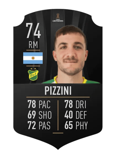 Francisco Pizzini CONMEBOL LIBERTADORES 74 OVR