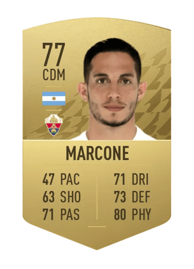 Iván Marcone Common 77 OVR