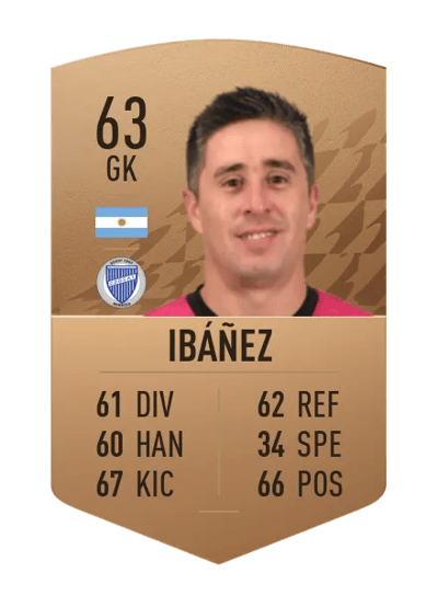 Nelson Ibáñez Common 63 OVR