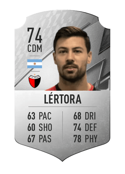 Federico Lértora Rare 74 OVR
