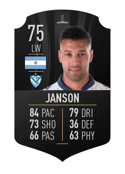 Lucas Janson CONMEBOL LIBERTADORES 75 OVR