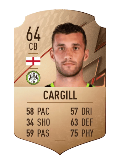 Baily Cargill Rare 64 OVR