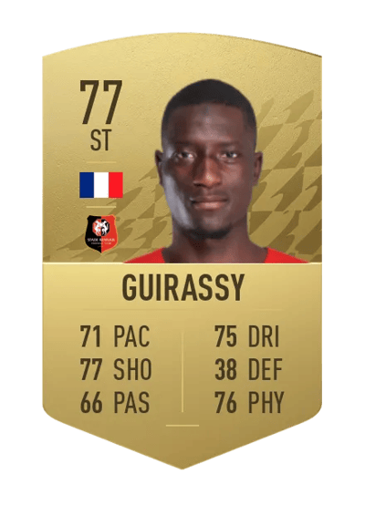 Serhou Guirassy Common 77 OVR
