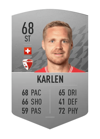 Gaëtan Karlen Common 68 OVR