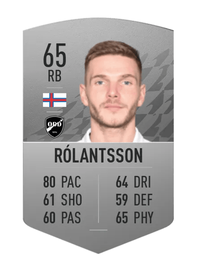 Gilli Rólantsson Common 65 OVR