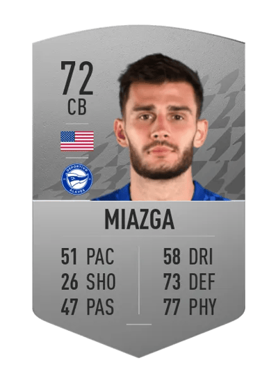 Matt Miazga Common 72 OVR
