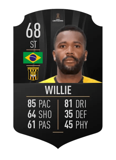 Willie CONMEBOL LIBERTADORES 68 OVR