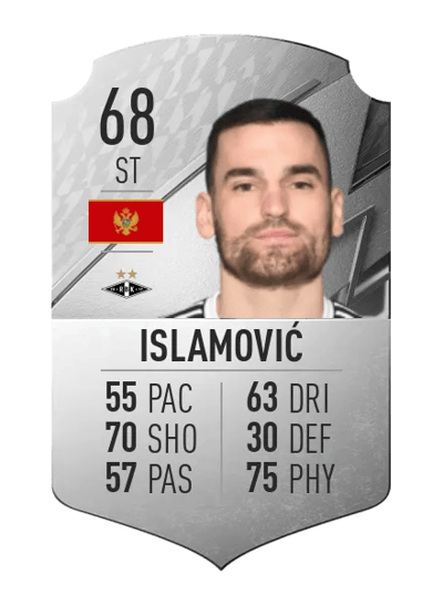 Dino Islamović Rare 68 OVR