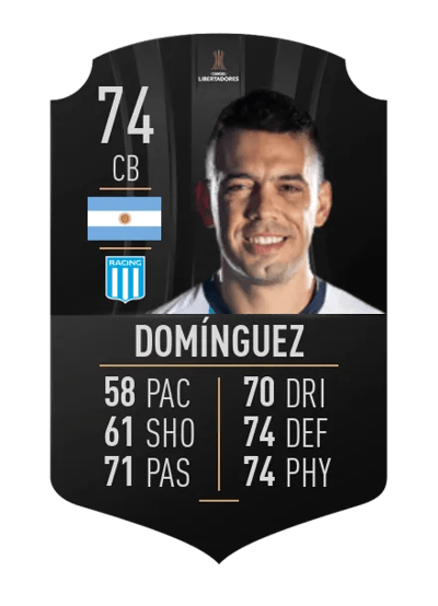 Nery Domínguez CONMEBOL LIBERTADORES 74 OVR