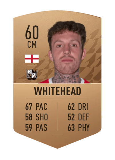 Danny Whitehead Common 60 OVR