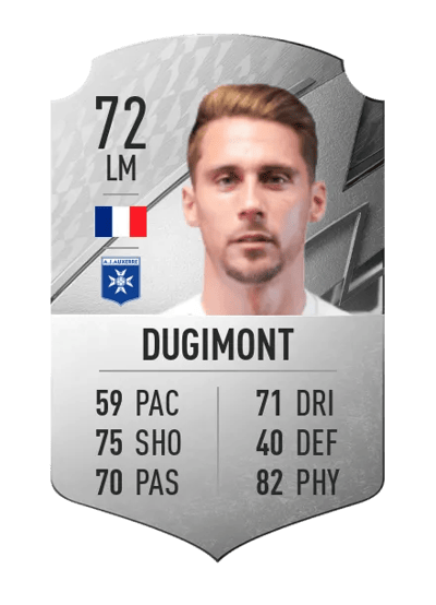Rémy Dugimont Rare 72 OVR