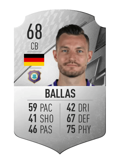 Florian Ballas Rare 68 OVR
