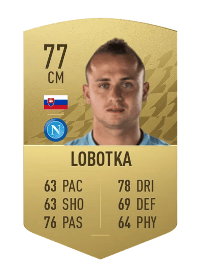 Stanislav Lobotka Common 77 OVR