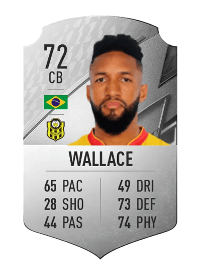 Wallace Rare 72 OVR
