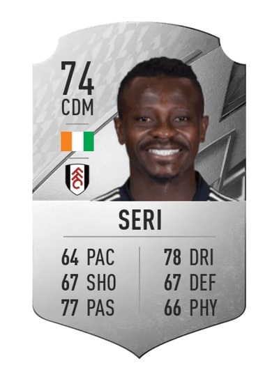 Jean Michaël Seri Rare 74 OVR