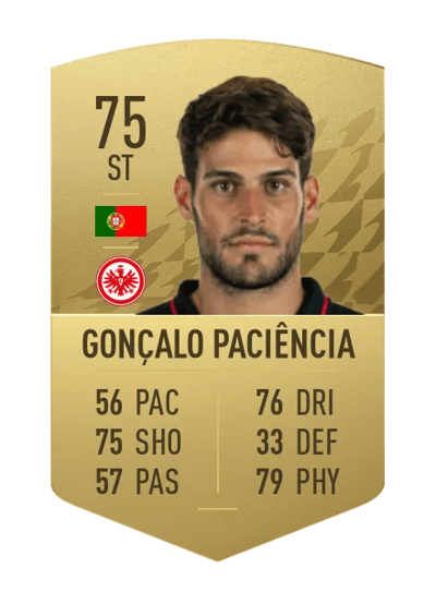 Gonçalo Paciência Common 75 OVR