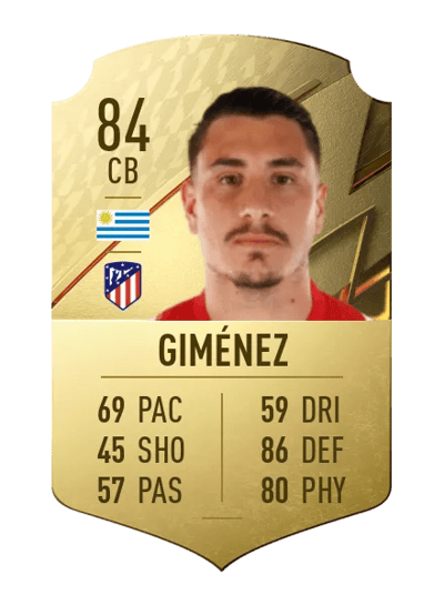José María Giménez Rare 84 OVR