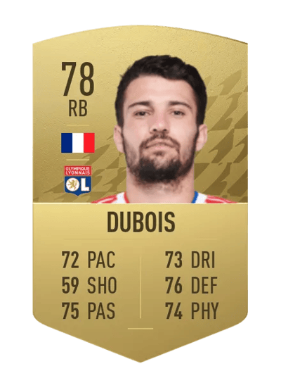 Léo Dubois Common 78 OVR