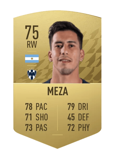 Maximiliano Meza Common 75 OVR