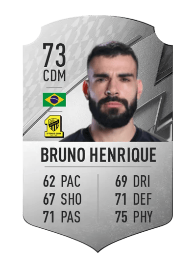 Bruno Henrique Rare 73 OVR
