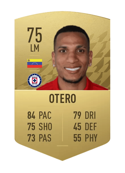 Rómulo Otero Common 75 OVR