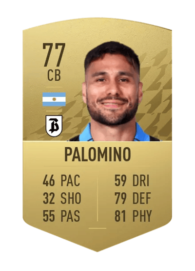 José Luis Palomino Common 77 OVR
