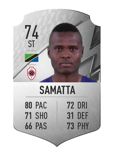 Mbwana Ally Samatta Rare 74 OVR