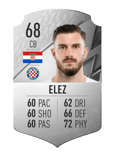 Josip Elez Rare 68 OVR