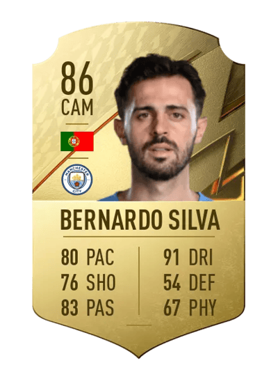 Bernardo Silva Rare 86 OVR