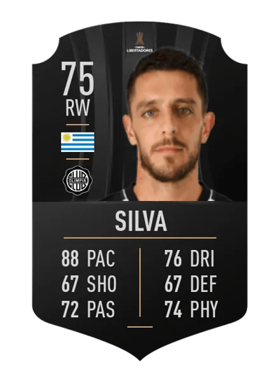 Alejandro Silva CONMEBOL LIBERTADORES 75 OVR