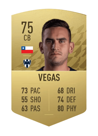 Sebastián Vegas Common 75 OVR