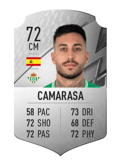 Camarasa Rare 72 OVR
