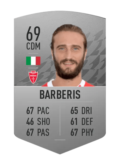 Andrea Barberis Common 69 OVR