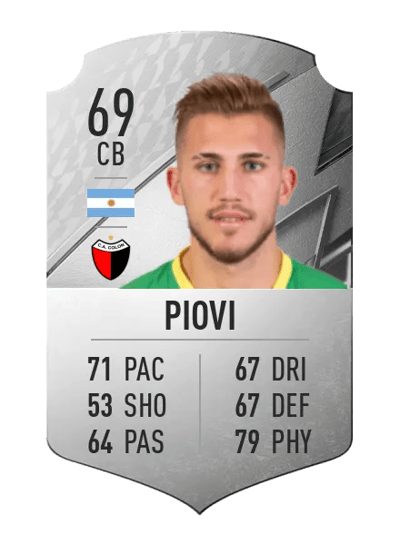 Gonzalo Piovi Rare 69 OVR