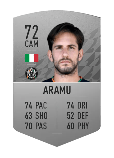 Mattia Aramu Common 72 OVR