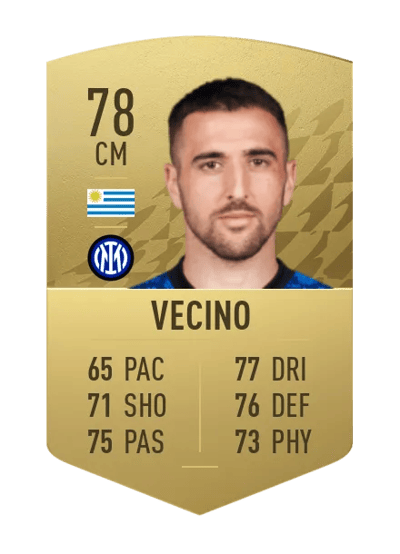 Matias Vecino Common 78 OVR